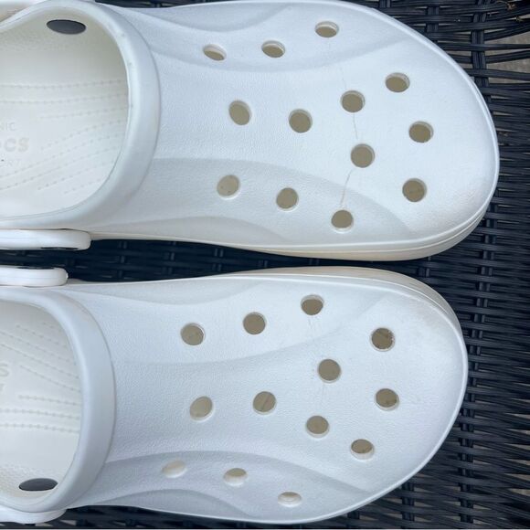 Crocs Adults Bayaband Logo White & Pink Women’s 10 // Men’s 8 - Picture 15 of 16